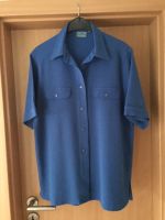 Kurzarm-Bluse Gr. 42 * royalblau mit Seitenschlitzen * top ** Nordrhein-Westfalen - Tönisvorst Vorschau