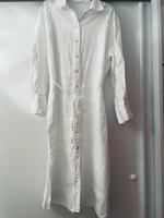 H&M Damen Blusenkleid, lang, Leinen , weiß, Gr. M Berlin - Steglitz Vorschau