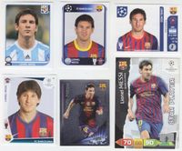 6 Sammelbilder Messi Panini Trading Card FC Barcelona Hessen - Lahntal Vorschau