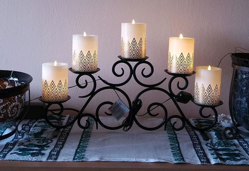 Partylite Kerzenständer + 5 QVC Ornament Kerzen mit Lumaflamme in Nürnberg  (Mittelfr) - Mitte | eBay Kleinanzeigen ist jetzt Kleinanzeigen