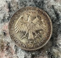 1967 Wilhelm und Alexander von Humboldt 5 Mark Silbermünze Bayern - Mühlhausen Vorschau