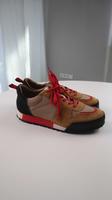Closed Sneaker Turnschuhe braun rot 41 Leder Schnürer Wandsbek - Hamburg Marienthal Vorschau