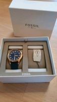 Fossil Armbanduhr blau gold ca 3,5cm Durchmesser Bayern - Goldbach Vorschau