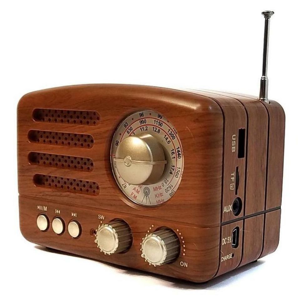 Radio Retro Look Bluetooth Box AM / FM USB TF Akku AUX in Berlin -  Reinickendorf | Lautsprecher & Kopfhörer gebraucht kaufen | eBay  Kleinanzeigen ist jetzt Kleinanzeigen