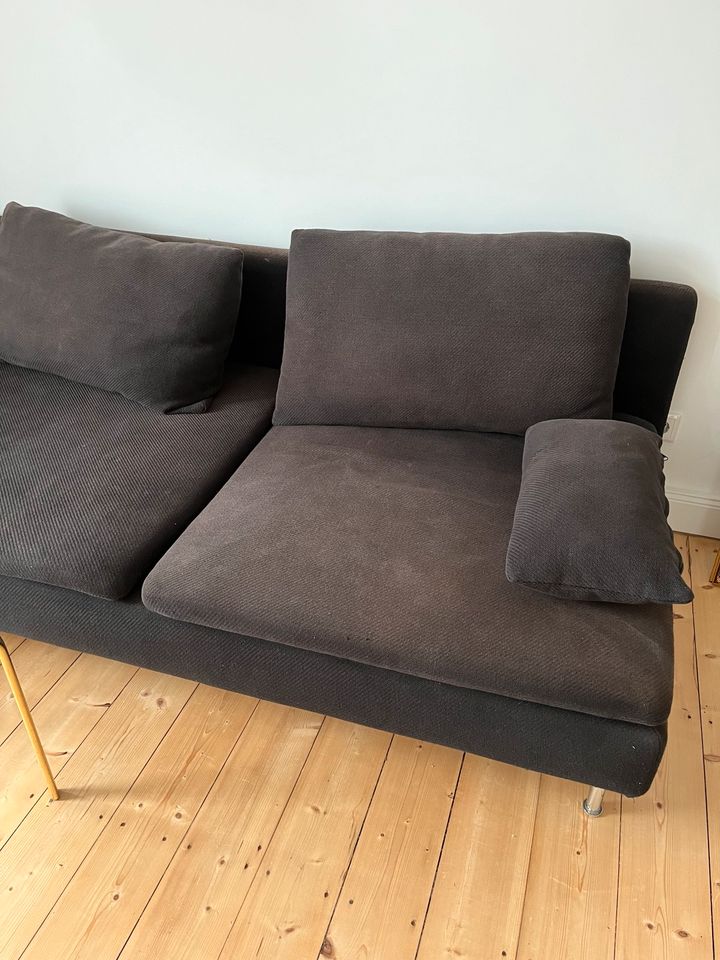 Söderhamn / Sofa / Couch schwarz L Form in Bonn