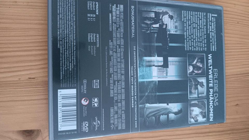 DVD,,Fifty shades of Gray" in Hanstedt