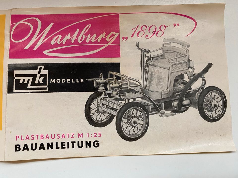 Modellauto Wartburg 1898 Rarität DDR Spielzeug in Dresden