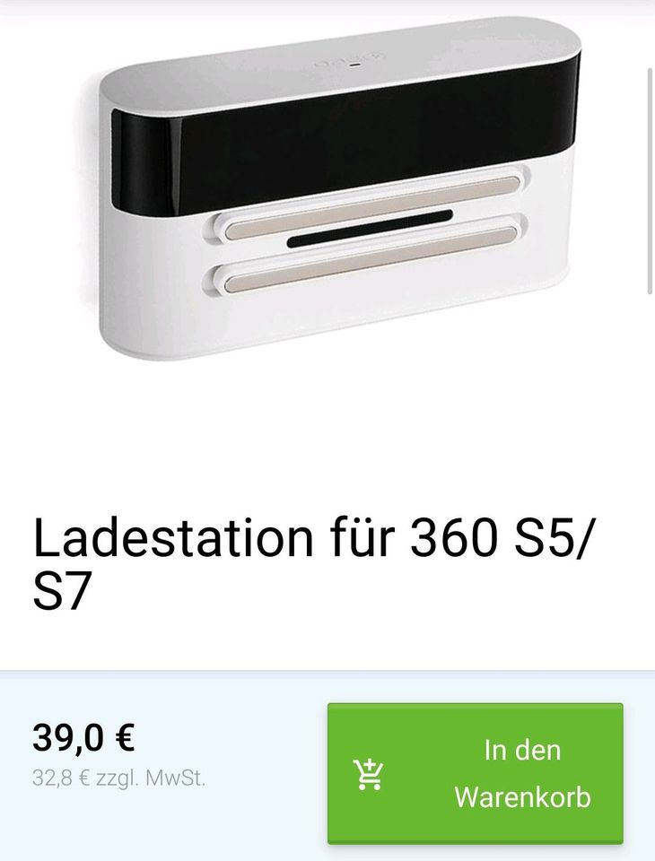 Ersatzteile für Saugroboter 360 S5... in Krummesse