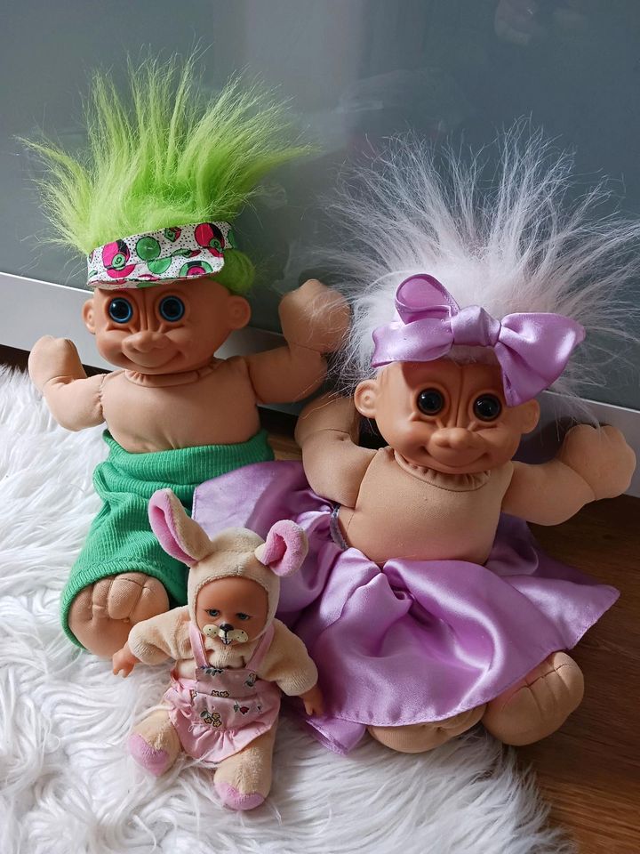 Trolls Kuschel Puppen 90er Jahre in Konstanz