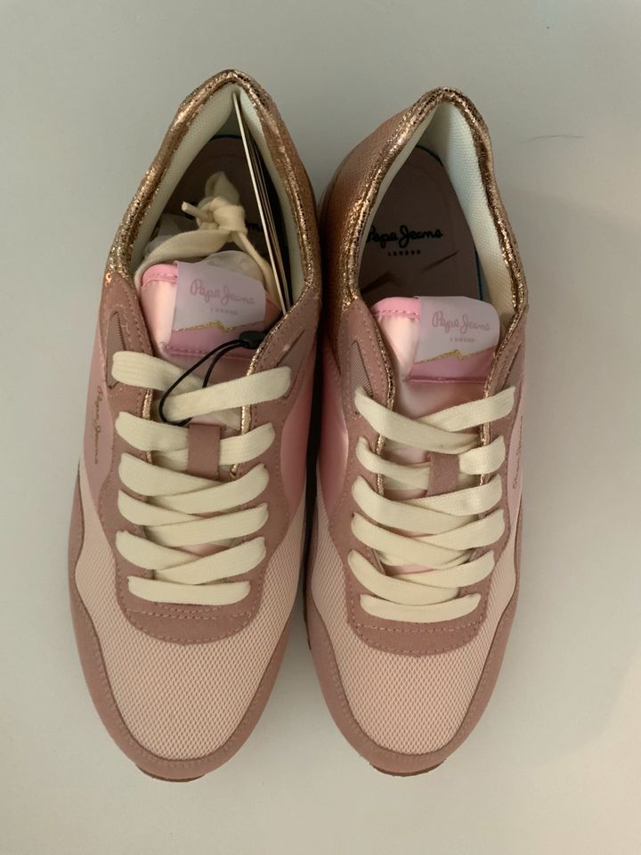 Pepe Jeans London Troy Sneaker PLS31466 rosa Gr. 41 in Cottbus