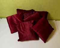 Kleine rote Kissen 19x19cm (6 Stück, je Stück 3 Euro) Nordrhein-Westfalen - Bocholt Vorschau