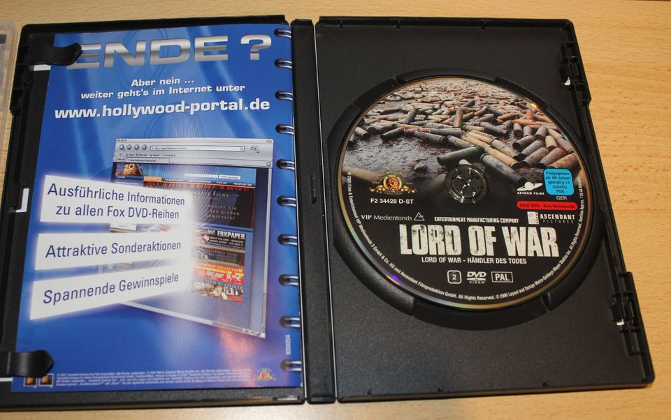 2 DVDs "Gamer" und "Lord of War" in Birkenfeld