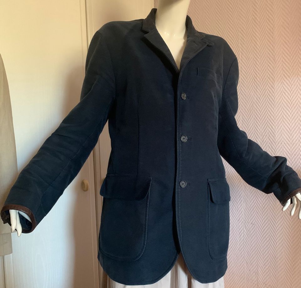 Polo by Ralph Lauren Jacke mit Leder Gr. L in Temmels