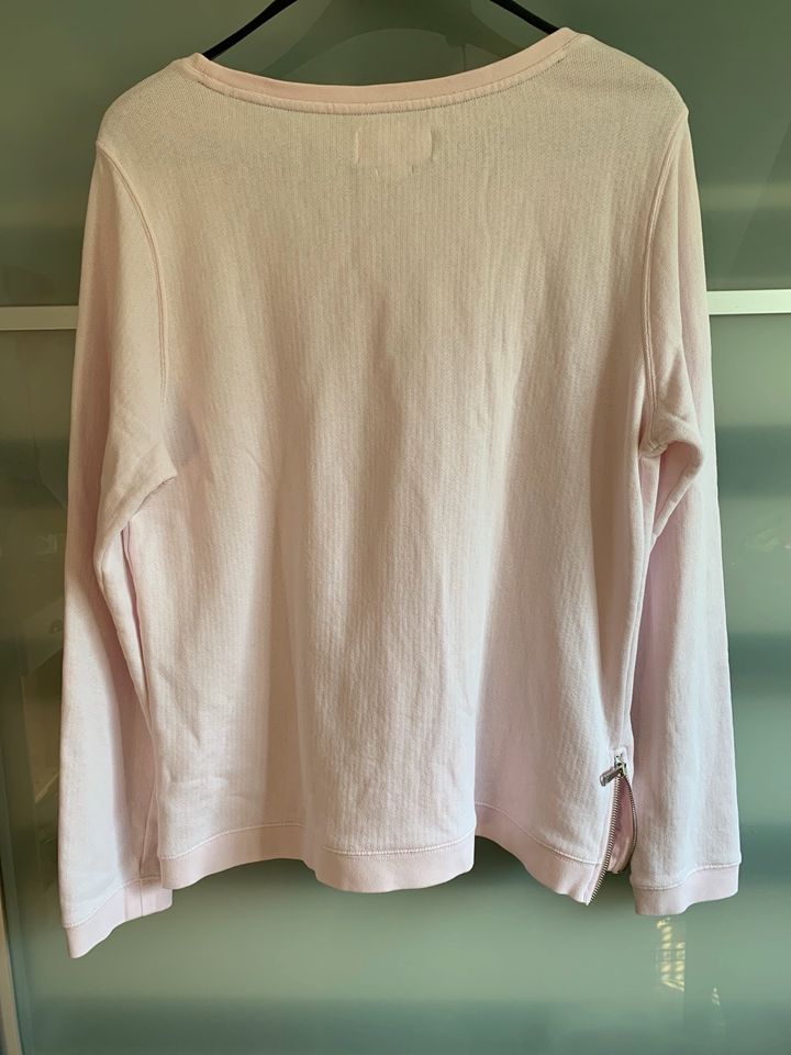 Marc o‘Polo Pullover Baumwolle Sweater Sweat Rosa Sweatshirt XL in Essen