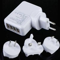 USB Weltstecker Adapter Set EU US UK AU Englisch Strom Berlin - Reinickendorf Vorschau