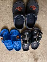 Paw patrol und Spiderman 5 Paar Schuhe Sandalen Crocs  Gr. 25-27 Nordrhein-Westfalen - Gladbeck Vorschau