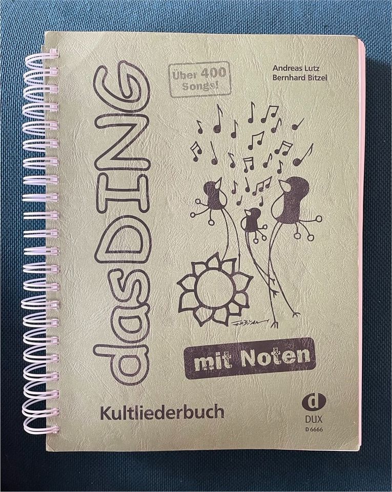 dasDing 1 Kultliederbuch mit Noten in Plauen