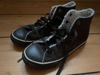 Coole warme Converse Chucks Gr. 32 gefüttert Leder braun Hessen - Schöneck Vorschau