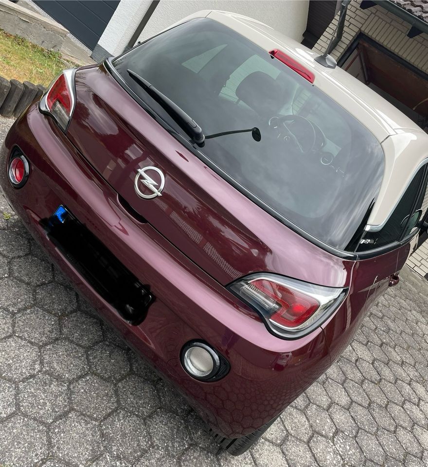 ❣️ tolles Auto von Opel Modell: Adam Jam Samtrot / Berry Red in Würzburg
