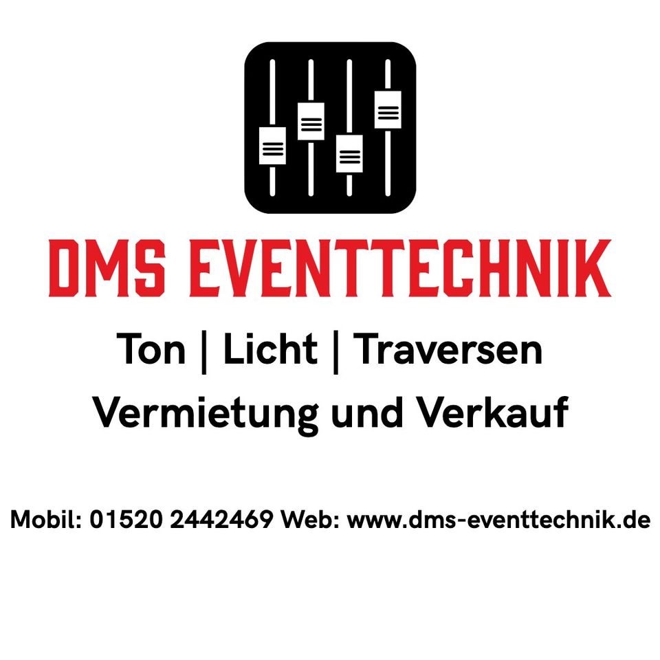 Eventtechnik mieten Live Musik DJ Disco Ton und Lichttechnik in Ketsch