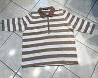 Damen Polo Shirt, Gr. 46, khaki-weiß gestreift Marke: Walbusch Bayern - Schwarzenbach a d Saale Vorschau