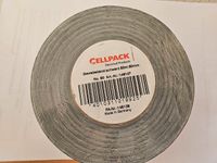 CellPack 146107 Gewebeklebeband Schwarz 50m Hessen - Hainburg Vorschau