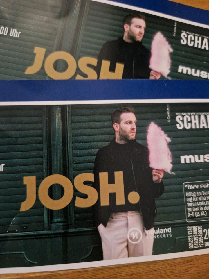 JOSH 2 Tickets HH 20.4.24 in Egestorf