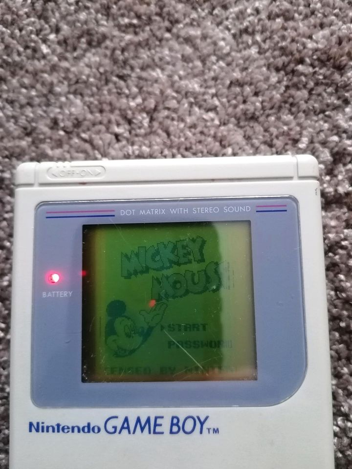 Gameboy Nintendo Rarität 1989 in Blankenfelde-Mahlow