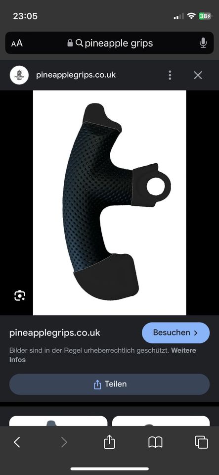 Fanatec F1 Pineapple Grips Chunky Leder in Wesel