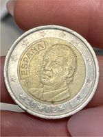 2 Euro Münze Spanien 2002 Rheinland-Pfalz - Bobenheim-Roxheim Vorschau