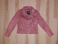 Bikerjacke - wildlederoptik - C&A / neu - Mädchen - 140 - rosa Sachsen - Eibenstock Vorschau