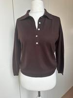 Zara, Strickpolo Dreiviertel-Arm, Damen Gr M, braun Bayern - Neutraubling Vorschau