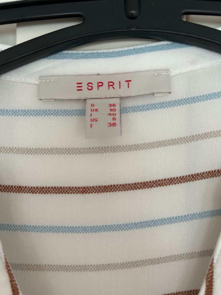 Bluse Esprit, gestreift, neu in Bad Oldesloe