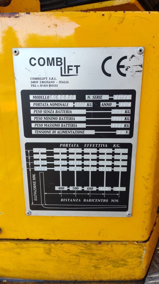 Combilift ESL3060 - Vierwege Seitenstapler in Laer