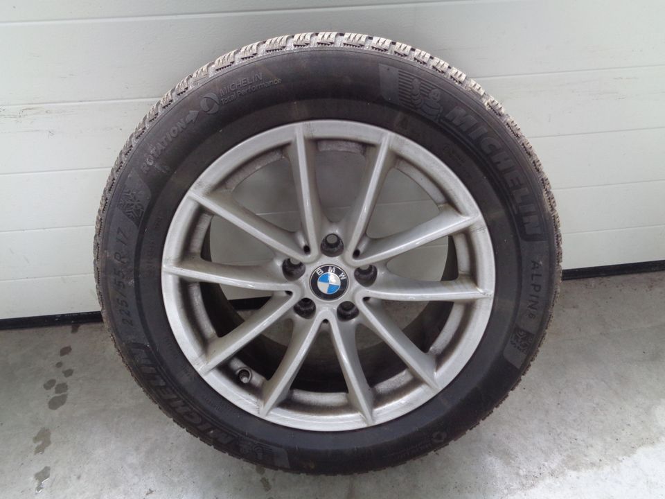 Orig. BMW 5er G30 G31 Winterreifen Alufelgen 225/55R17 6868217 in Schmidgaden