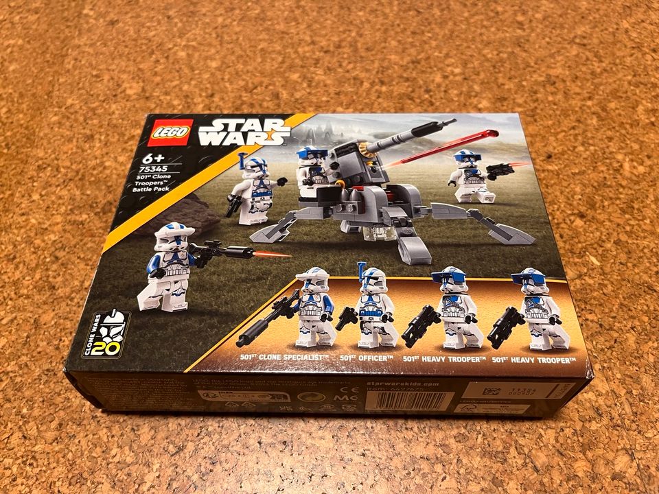 LEGO 75345 501st Clone Trooper Battle Pack (20 mal) in Vögelsen