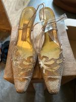 Slingpumps Azure Gold/durchsichtig Gr. 5 München - Schwabing-Freimann Vorschau