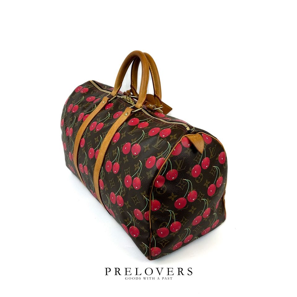 LOUIS VUITTON Monogram Cerises Keepall 45 472891