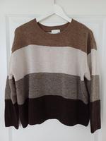 Strick-Pullover von H&M, Gr. M, Blockstreifen braun beige Rheinland-Pfalz - Bitburg Vorschau