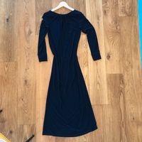 Langes Kleid Gr. 36 S dunkelblau mit  Viskose Stuttgart - Stuttgart-Ost Vorschau