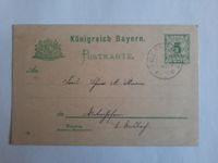 Postkarte Königreich Bayern von 1903!! Bayern - Fürth Vorschau