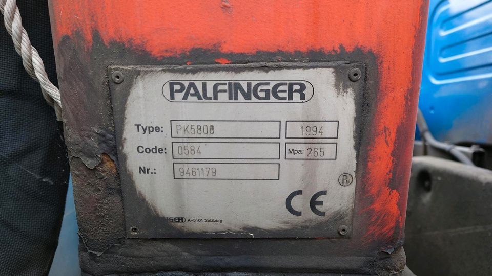 Palfinger PK 5800 Kran in Burgstädt