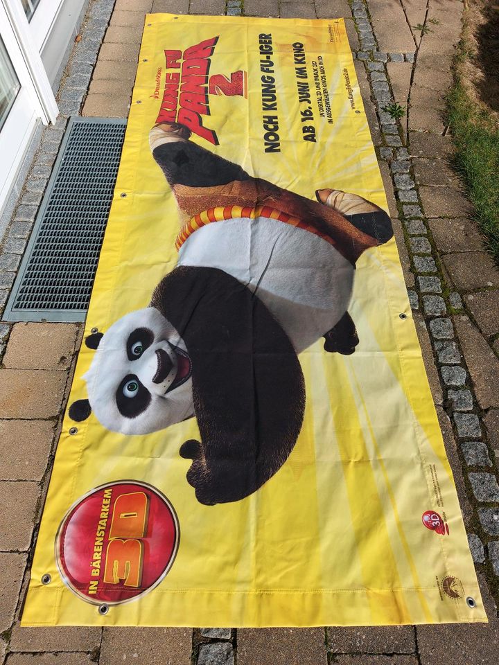 Kinobanner Kung Fu Panda 2 – sehr groß und super Qualität in Sulzberg