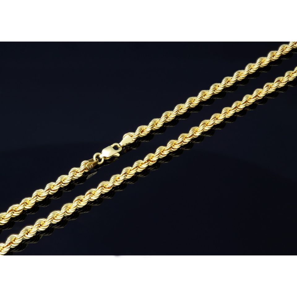 MASSIVE Goldkette Kordelkette XXL Länge 70 cm  585 14K ECH GOLD NEU SCHMUCK ANLAGEGOLD UNISEX in Berlin