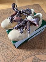 Puma Basket Heart Mimicry Win‘s Sneaker Gr 38 beige Lack Wandsbek - Hamburg Volksdorf Vorschau