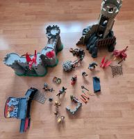 Ritterburg Playmobil Turm Drachen Figuren viel Zubehör Sachsen-Anhalt - Petersberg (Saalekreis) Vorschau