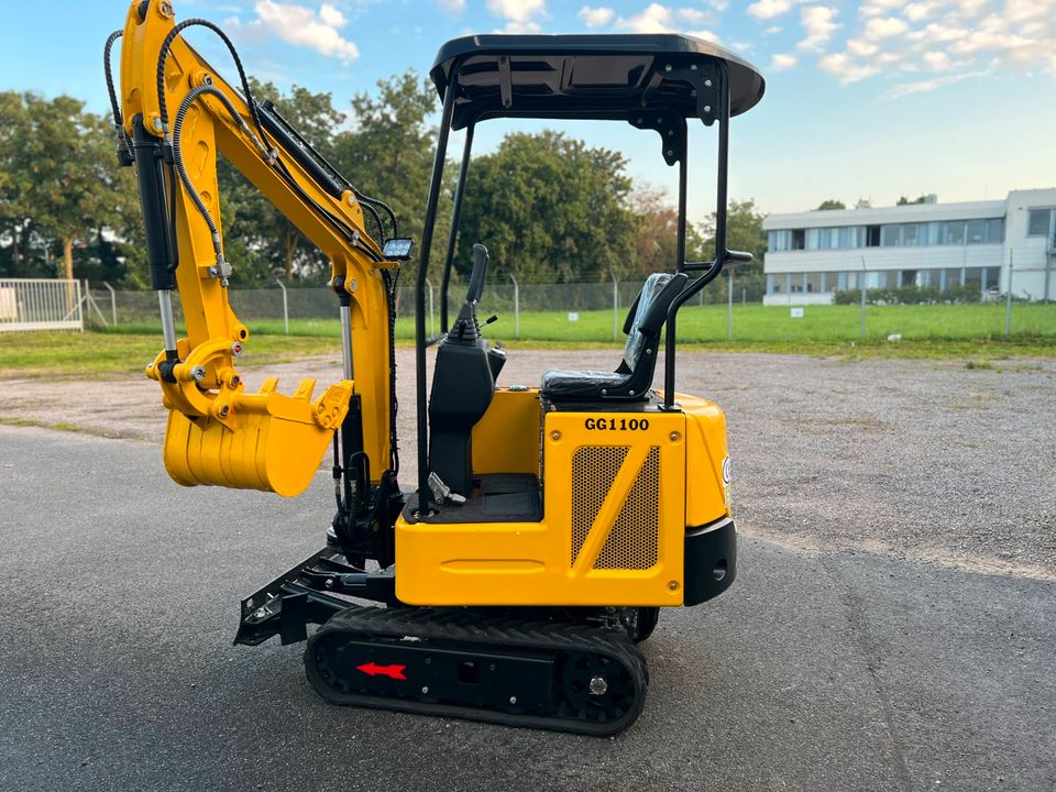 ‼️ Neue Minibagger GG1100 ‼ Kubota Motor, Knick, Verstel ‼️ in Gehrden