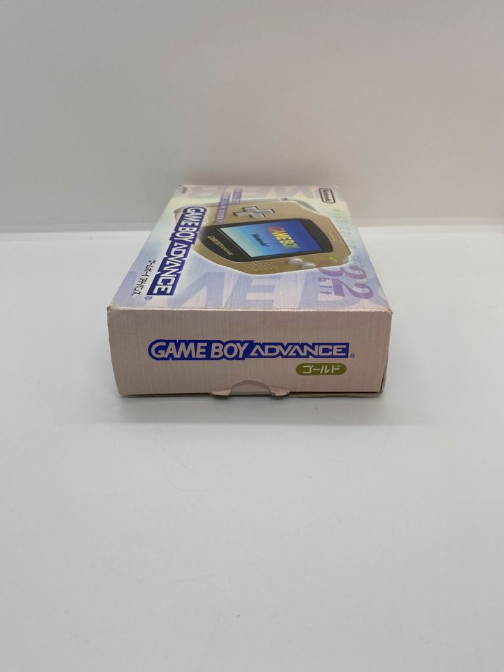 Gameboy Advance - Gold OVP - JPN in Rheine