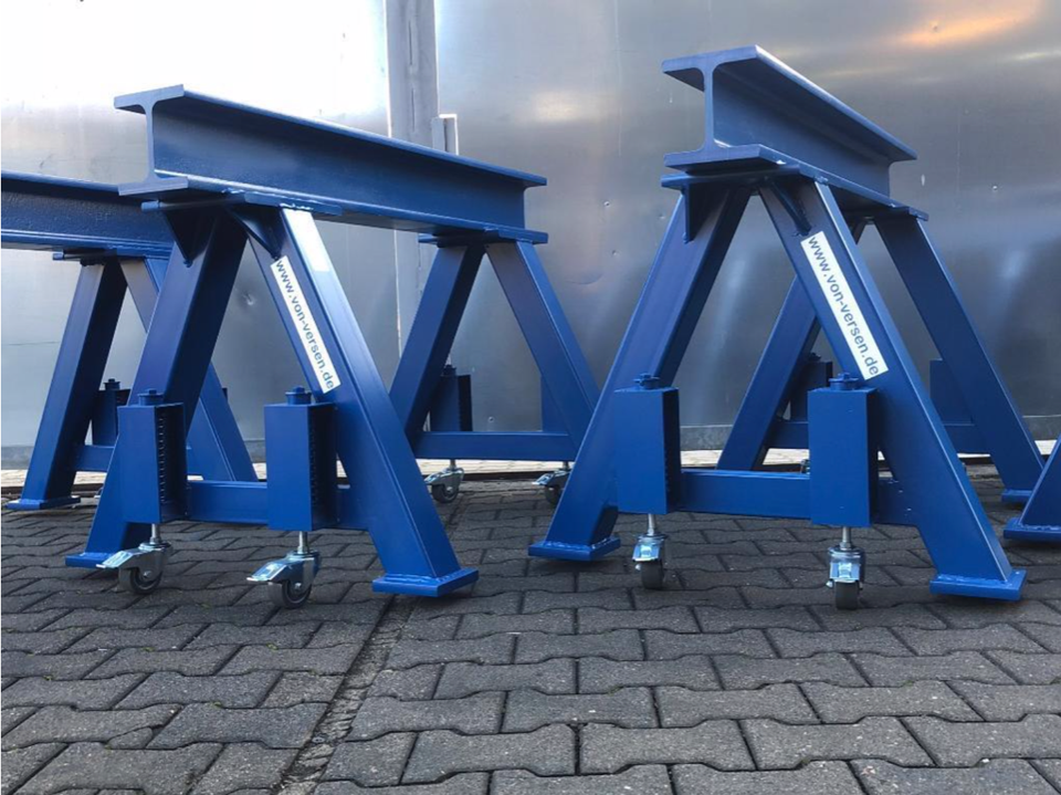 Stahlbock Schwerlastbock Bock mit Hartholzauflage 1600 x 900 in Frankenthal (Pfalz)