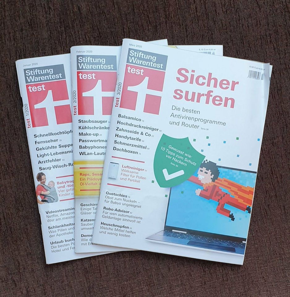 Stiftung Warentest Zeitschriften Jan-Mrz 2020 No476 in Esslingen